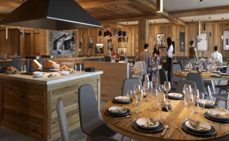 Hotel Avancher, Val d'Isere, Dining Room